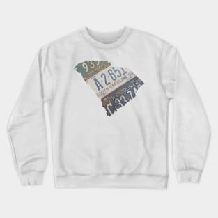 Vintage South Carolina License Plates Crewneck Sweatshirt